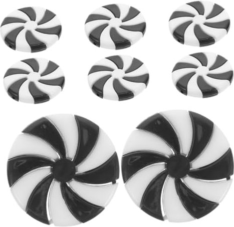 Cabilock Candy Weihnachten Ornamente Kit 8 Stücke Windmühle Candy Dekorationen Weihnachten Dekorationen