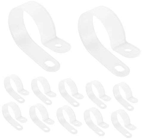 OUNONA 20pezzi Clip Per Organizzatori Per Elettrica Adatti Per Facili Installare e Utilizzare Per