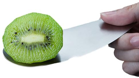 Avokadosked, 304 rostfritt stål Kiwi-sked Kombinationsblad