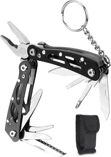 Geschenk für Herren, 12 in 1 Mehrzweck, nützliche Gadgets, Geschenkideen für Herren, Geschenke für ihn, Papa, Geschenke für Herren, Campingwerkzeug, nützliche Accessoires, Vatertag, Geschenkideen,