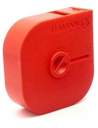 X-Targets Schusspflaster Organizer | Rolle bis 25mm und 2000 Stück | Ideal für Dynamisches, Statisches und IPSC Schießen (Rot)