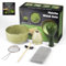 7pcs Matcha Kit Cérémonie Japonaise,Ensemble de Fouet à Matcha,Coffret Matcha pour la Cérémonie du Thé,Il Peut Aussi Être Offert en Cadeau à des Amis ou des Collègues (Green tea, Résine)