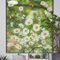 WandSticker4U®- Fensterbilder Sommer Blumen selbstklebend MARGERITEN (47x40 cm) I Fenstersticker Blumen weiß Gänseblümchen I Fensteraufkleber Fensterdeko Wohn-Schlafzimmer Küche Bad wiederverwendbar