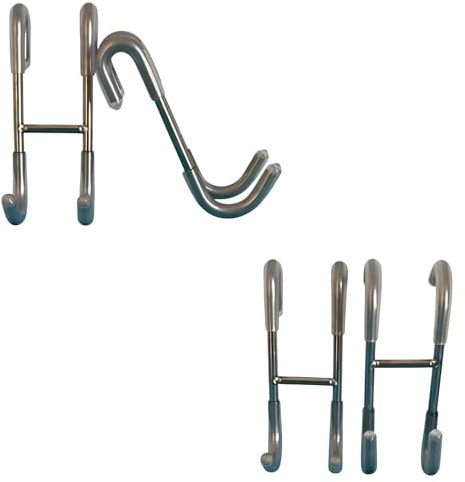 2er Set Rundheizkörper Haken, Handtuchhalter für Heizkörper, Kleiderhaken aus Edelstahl (2 Verpackungen)