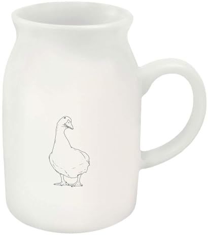 Azeeda 300ml 'Proud Duck' Ceramic Milk Jug (MJ00019442)