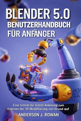 BLENDER 5.0 BENUTZERHANDBUCH FÜR ANFÄNGER: Eine Schritt-für-Schritt-Anleitung zum Erlernen der 3D-Modellierung von Grund auf