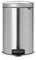 Brabantia 114021 Treteimer mit Inneneimer aus Kunststoff, stahl, Matt Stahl, 20 Liter