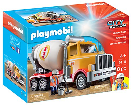 Playmobil 9116 City Action - Camion malaxeur Miniature