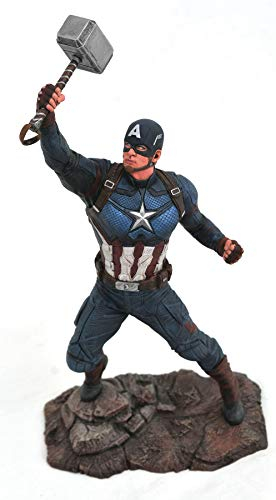 Marvel Diamond Select Toys Gallery: Avengers Endgame - Captain America PVC Diorama (JUL192669)