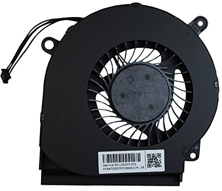 Power4Laptops Ventilador GPU para Ordenadores portátiles Compatible con HP Omen 15-dc0026nm