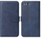 LOLFZ Wallet Case for iPhone 7 Plus 8 Plus, Vintage Leather Book Case with Card Holder Kickstand Magnetic Closure Flip Case Cover - Blue