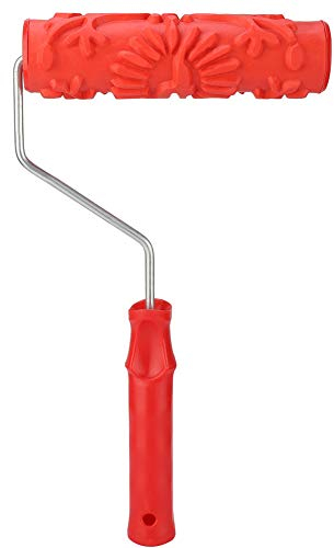 Rullo Pittura Rullo Decorativo con Manico,Rullo Pittura Decorativo Rulli per Verniciare per Fai-da-te Parete Domestica Decorazione,33×19×5cm