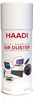 Compressed Air Duster Can 400ml Pressurised Pc Keyboard Electronic Cleaner Spray Excellent for Printers, Computer Components, and Other Office Equipment