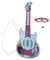 Lexibook Disney Frozen Illuminated electronic guitar Age 3+ with microphone Glasses with microphone Melodies plug for MP3, blue/purple, K260FZ