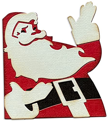 Sizzix Thinlits Stanzschablonen 6PK Retro Santa von Tim Holtz | 666071 | Kapitel 4 2022