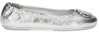 Peter Kaiser Damen - Ballerina 72140 in Silber Glattleder