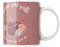 Tasse mit Komme was wolle, ich bin immer für dich da - Wolle Motiv, 330 Milliliter Kapazität, Spülmaschinenfest und Mikrowellensicher, lustiges Geschenk für Familie, Partner und Freunde