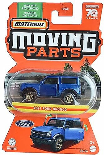 Matchbox 2021 Ford Bronco, bewegliche Teile 33/54 [Blau]