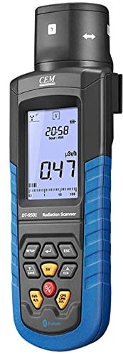 CGLYYDS Rilevatore di Radiazioni contatore Nucleare Geiger Professionale, Tester per Raggi X/γ/Hard β, dosimetro Personale, Display a Raggi X Portatile Personale, Tester per Marmo, dosimetro