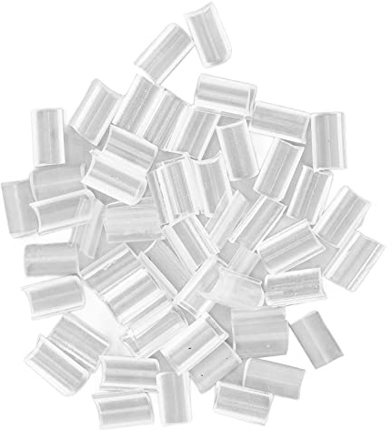 1 Beutel U Tip Clear Granulat Perlen, Harz Perückenverlängerung Thermal Bonding Granulat Bead Nagelkleber Nagelförmiger Fusionskleber Pack für U Tip Rebond