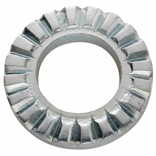 Rändelscheiben 19 x 9,5 x 3 beidseitig geriffelt Stahl verzinkt