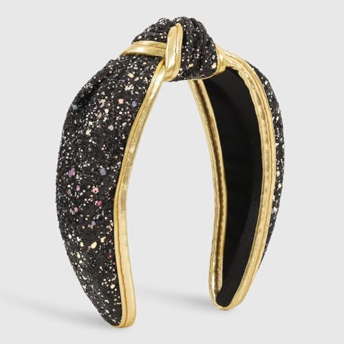 Personalisiertes Stirnband für Damen, mittlerer Knoten, breiter Rand, Druck-Stirnband, Haarschmuck