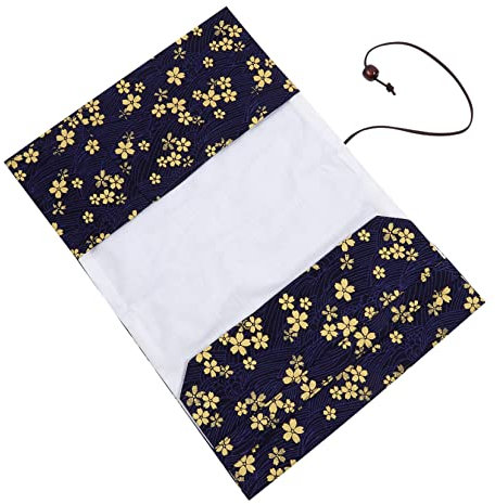 EXCEART Bronzed Floral Pattern Book Protective Case Flower Book Covers Paperback