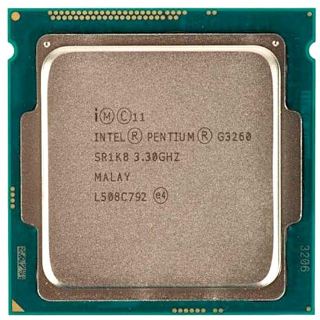 Intel Pentium G3260 3.30 GHz Dual-Core Dual-Thread 3 MB Cache 53 W CPU Procesador LGA 1150