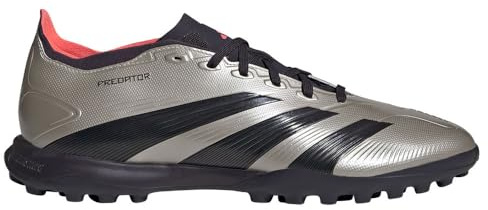 adidas Predator League Turf Unisex-Adult Shoes, Plamet/AURBLA/Turbo, 9 UK