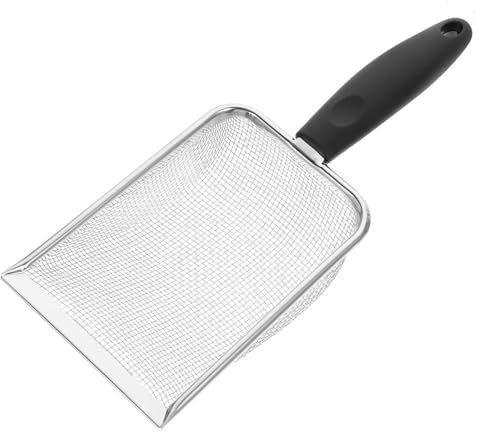 FELTECHELECTR Pala De Playa Infantil Filtrante De Malla Recogedor De Conchas y Arena para Actividades Al Aire Juguete De Playa Compacto y Práctico Mallas