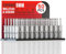 100Pz Tasselli e Viti Set(50 Tasselli da Parete, 50 Viti Autoperforanti per Cartongesso), Vite Autofilettanti e Ancoraggio Espansione per Muratura, Mattoni, Cemento, M4/M5/M6/M8 (8mm)
