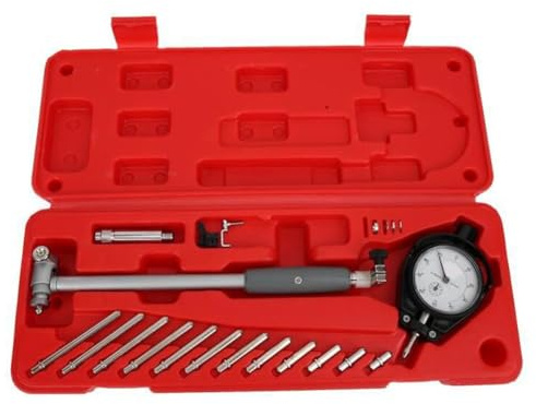 Qusedwey 2–6 Bohrungslehre, 0,001 Tiefes Motorloch, Zylindermesslehre, Zylinder 50–160 Mm, 0,01 mm Messuhr, Bohrungsanzeige, Langlebig, Einfache Installation