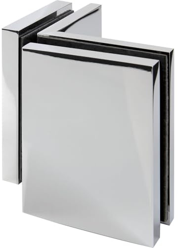 Dorma-Glas Winkelverbinder 90 Grad Ganzglas Morano S1,S1XL/Tanora S1,S2, verchromt