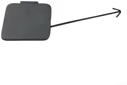 Tapa de gancho de remolque para parachoques trasero para Mercedes-For Clase ML (W164) ML320/ML350/ML500/ML63 para AMG (2006-2008) - Pieza de repuesto ABS, negro sin pintar, OEM