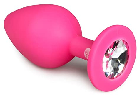 Diamond Analplug mittlgroß - pink