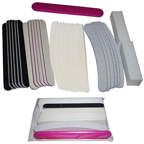 GS-Nails Buffer Set mit einer Feilenbox 27tlg. Feilen