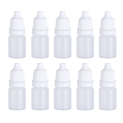 ROSENICE 5ml leeren Plastik zusammendrückbare Tropfflaschen, die Flaschen 30Pcs fallenlassen