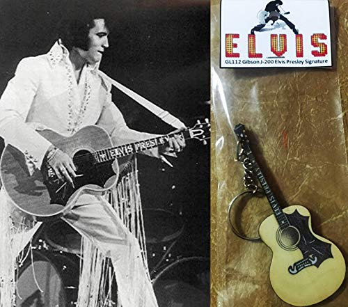 Keychain Gibson J-200 Elvis Presley Signature Gitarre