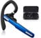 COMEXION Bluetooth Headset, Wireless Bluetooth Earpiece V4.1 Hands-Free Earphones with Stereo Noise Canceling Mic, Compatible iPhone Android Cell Phones Driving/Business/Office