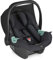 ABC Design Baby Autositz Tulip – Babyschale für Gruppe 0+ i-Size bis 13 KG – Verstellbare Kopfstütze – Seitenaufprallschutz & 3-Punkt-Gurtsystem – Farbe: black