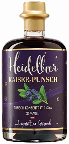 Prinz Heidelbeer Kaiser 1:3 Punschkonzentrat 30% 0,5l