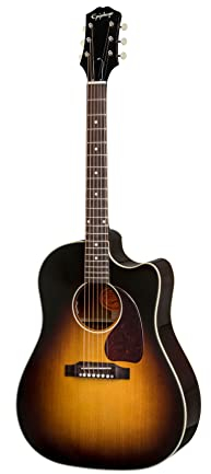 Epiphone J-45 EC Aged Vintage Sunburst - Westerngitarre