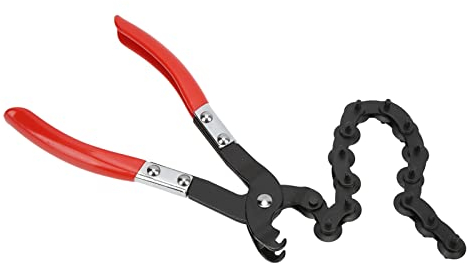 Endrohrschneider, 23,5 cm/9,25 Zoll Auspuff Endrohrschneider Kette Edelstahl Universal für Auto PVC Kupferrohr