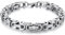Bandmax Königskette Armband Herren Edelstahl Armkette Byzantine Armband Biker Armband Schickes Königsarmband Männer Schmuckstück Modeschmuck Länge 19CM
