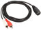 Din 5 Pin to RCA Cable, 5 Pin Din Female to 2 RCA Male Audio Adapter Cable for CD Player, VCR, DVD, 4.9ft