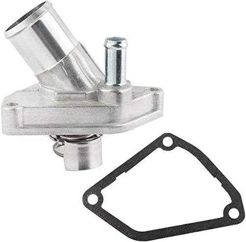 WEDOAUTO Thermostat Housing w/Gasket Fit for Nissan Pathfinder 2001-2004, 350Z 2003-2006, for Infiniti QX4 2001-2003, G35 2003-2007, FX35 2003-2008 Replace# 21200-4W01B 212004W010
