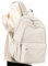Rucksack Schule Mädchen Schulrucksack Jungen Schulranzen Teenager Rucksack mit laptopfach 14 Zoll Lässig Daypack School Bag for Girls Boys Beige
