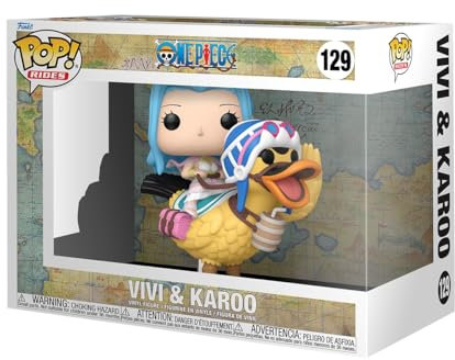 Funko Pop! Ride: OP - Vivi & Karoo - One Piece Vinyl Collectible Figure - Gift Idea - Official Merchandise - Toy for Children and Adults - Anime Fans - Model Figure for Collectors