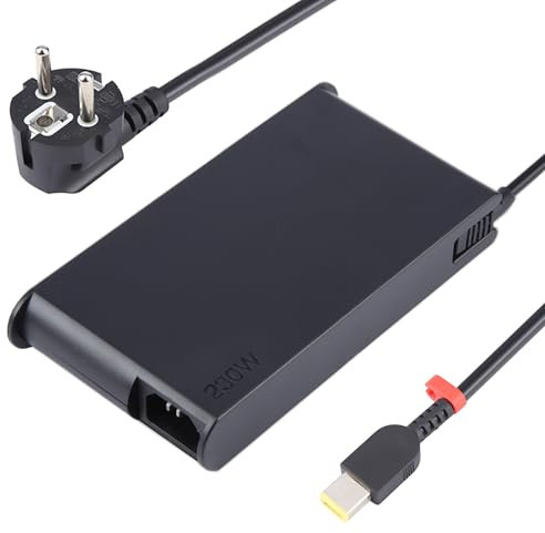 230W Laptop Netzteil Ladegerät für Lenovo Legion 5 Gaming Legion Y520 Y540 Y540-15 Y540-17 Y545 Y545-PG0 Y700 20V 11.5A Ladekabel für Thinkpad P73 P71 P72 P70 P52 P53 P15 T15g P17 Y520 W540 W541
