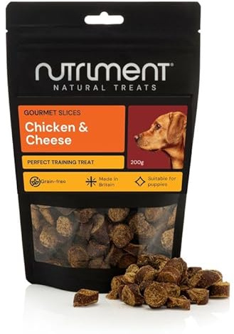 Natural Treats Gourmet Slices Chicken & Cheese (200g) Grain Free Dog Treats
